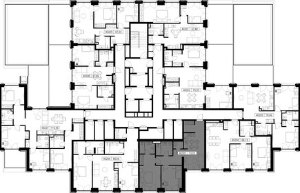Квартира 73 м², 2-комнатная - изображение 3