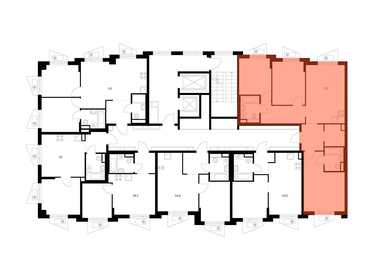 Квартира 77,7 м², 3-комнатная - изображение 2