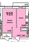53,7 м², 2-комнатная квартира 4 700 000 ₽ - изображение 76