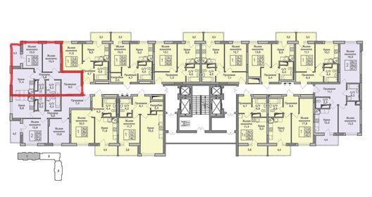 Квартира 54 м², 2-комнатная - изображение 3