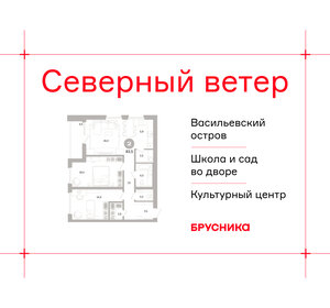 Квартира 83,5 м², 2-комнатная - изображение 1