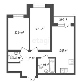 Квартира 64,8 м², 2-комнатная - изображение 1