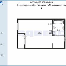 Квартира 26,5 м², студия - изображение 3