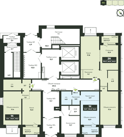 Квартира 64 м², 2-комнатная - изображение 2
