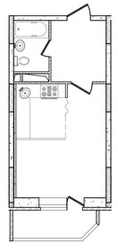Квартира 28,5 м², студия - изображение 1