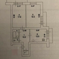 Квартира 64,9 м², 2-комнатная - изображение 2