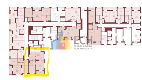 Квартира 59,2 м², 2-комнатная - изображение 1