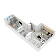 Квартира 56,2 м², 2-комнатная - изображение 5