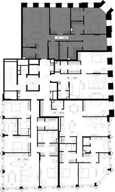 Квартира 140,8 м², 3-комнатная - изображение 3