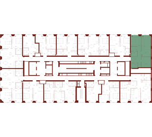 Квартира 66,8 м², 1-комнатная - изображение 2