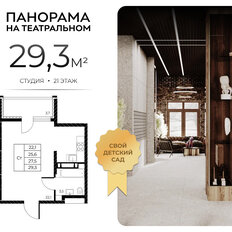 Квартира 29,3 м², студия - изображение 2