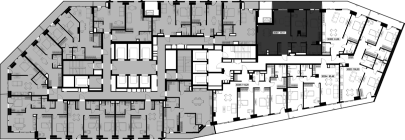 Квартира 97,1 м², 2-комнатная - изображение 2