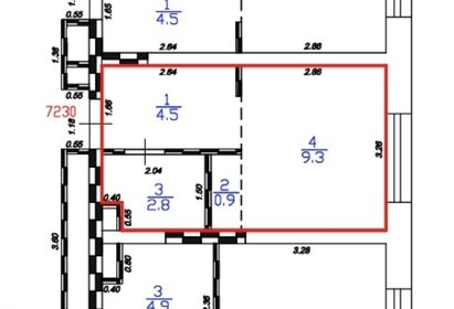 Квартира 17,5 м², студия - изображение 1