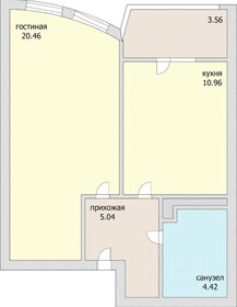 Квартира 39,5 м², 1-комнатная - изображение 1