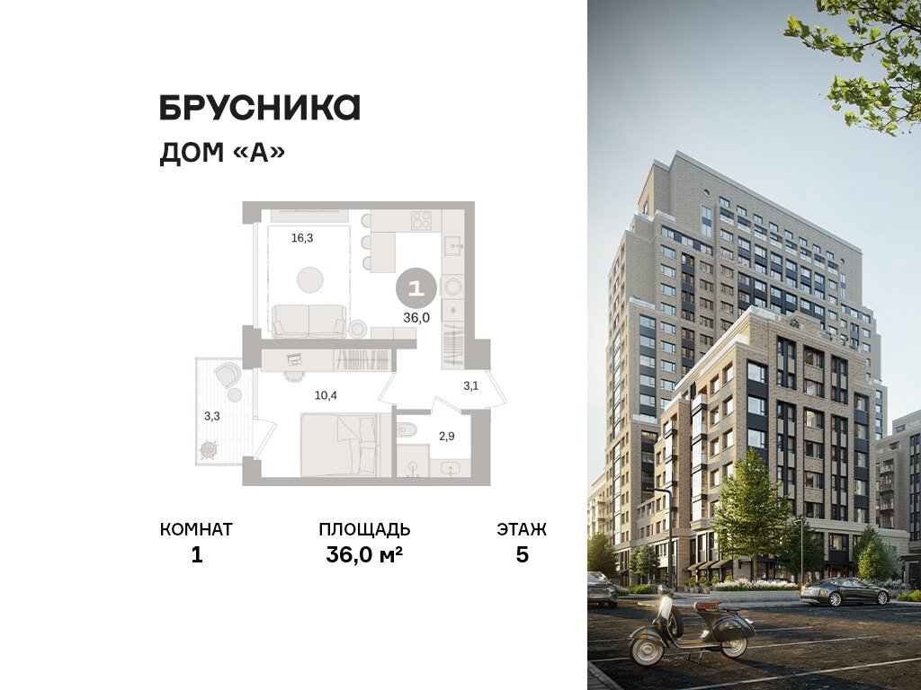 Варианты планировок Дом «А» - планировка 3