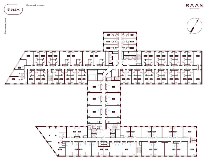 24,5 м², апартаменты-студия 8 347 680 ₽ - изображение 4