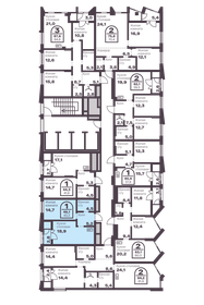 Квартира 43,3 м², 1-комнатная - изображение 4