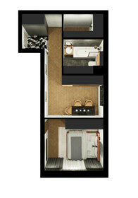 Квартира 30,4 м², студия - изображение 3