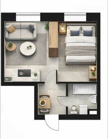 Квартира 29,1 м², студия - изображение 1