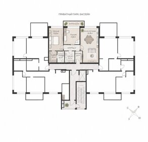 Квартира 87,5 м², 3-комнатная - изображение 2