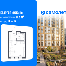 Квартира 22,9 м², студия - изображение 2