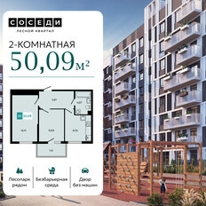 Квартира 50,1 м², 2-комнатная - изображение 2