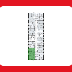 Квартира 62,6 м², 3-комнатная - изображение 2