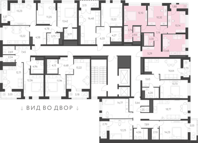Квартира 69,6 м², 3-комнатная - изображение 2