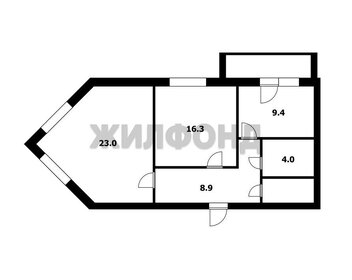 Квартира 63,8 м², 2-комнатная - изображение 1