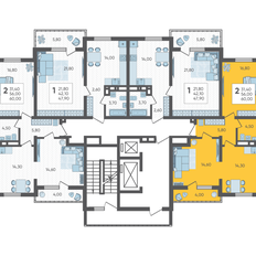 Квартира 60 м², 2-комнатная - изображение 2