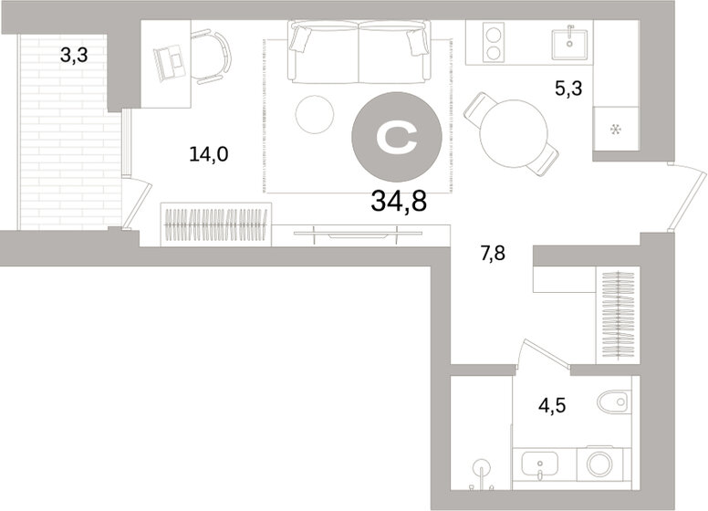20 м² дом, 4 сотки участок 280 000 ₽ - изображение 65