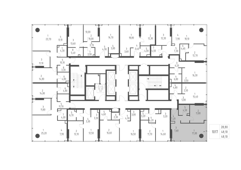 59,9 м², 2-комнатная квартира 83 237 040 ₽ - изображение 33