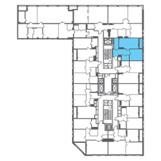 Квартира 58,4 м², 1-комнатная - изображение 3