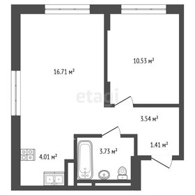Квартира 40 м², 1-комнатная - изображение 1