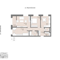 Квартира 69,8 м², 3-комнатная - изображение 3