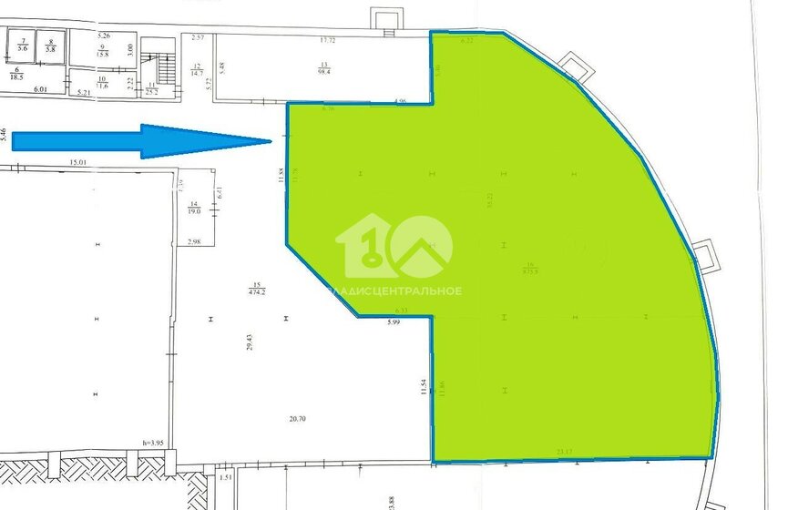 35 м², офис 63 000 ₽ в месяц - изображение 51