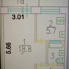 Квартира 30,8 м², 1-комнатная - изображение 5