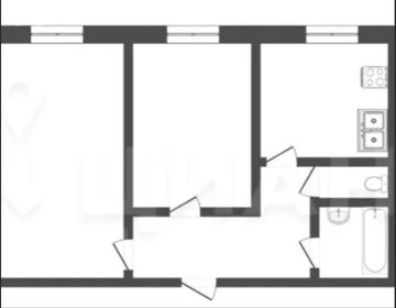 Квартира 54 м², 2-комнатная - изображение 1