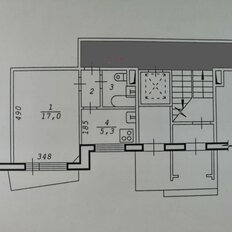 Квартира 28 м², 1-комнатная - изображение 2