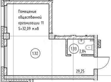 31,5 м², помещение свободного назначения - изображение 5