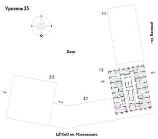 Квартира 59,3 м², 3-комнатная - изображение 2