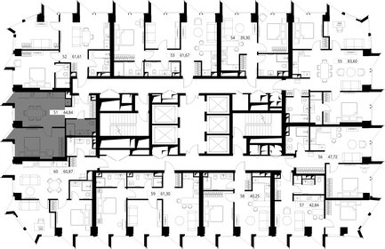 Квартира 44,6 м², 1-комнатная - изображение 3