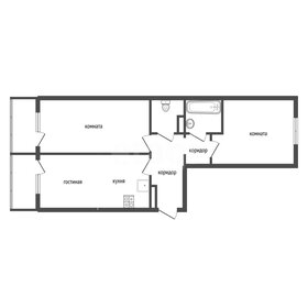 Квартира 59,1 м², 2-комнатная - изображение 1