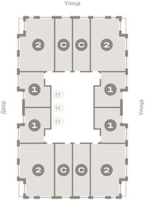 Квартира 59,9 м², 2-комнатная - изображение 2