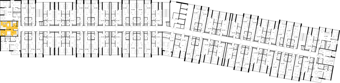 Квартира 42,6 м², 2-комнатные - изображение 2