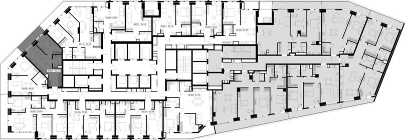 Квартира 46,8 м², 1-комнатная - изображение 3