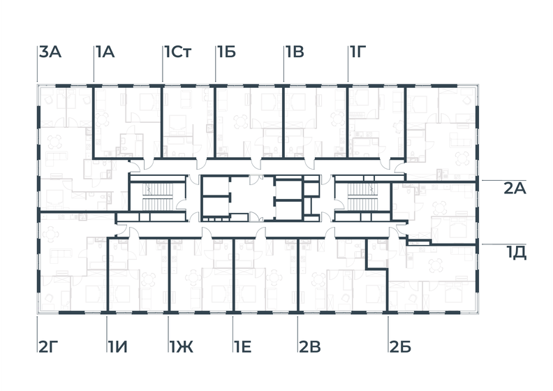 44,7 м², 1-комнатная квартира 7 310 000 ₽ - изображение 8
