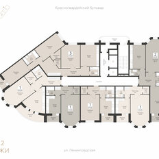 Квартира 64,9 м², 1-комнатная - изображение 3