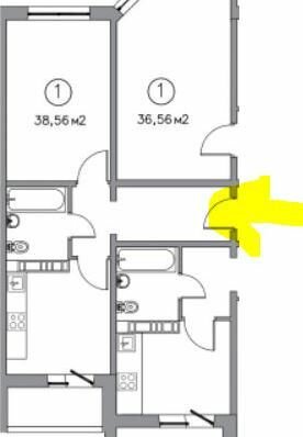 38 м², 1-комнатная квартира 4 180 000 ₽ - изображение 40
