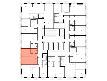 Квартира 35,4 м², 1-комнатная - изображение 2